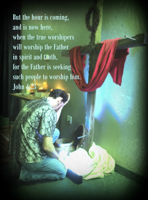 But the hour is coming, and is now here, when the true worshipers will worship the Father in spirit and truth, for the Father is seeking such people to worship him. John 4:23