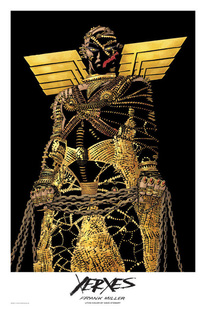 Frank Miller's rendition of Xerxes for his graphic novel