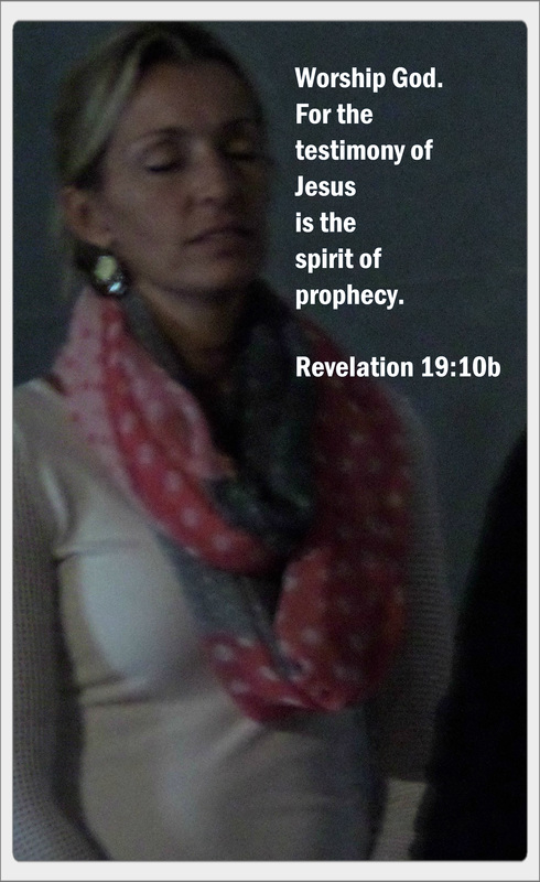 Worship God. For the testimony of Jesus is the spirit of prophecy. Revelation 19:10b