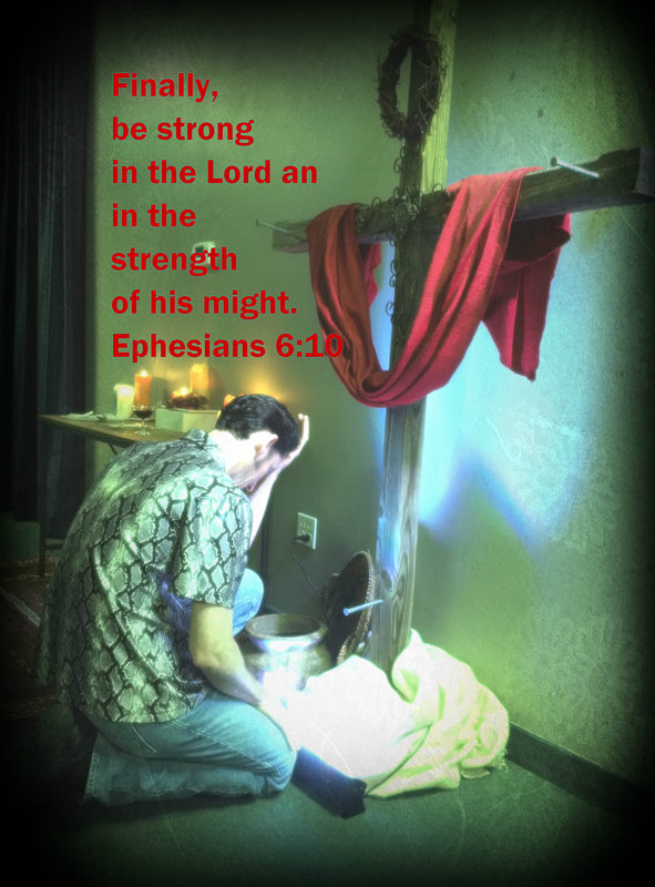 Finally, be strong in the Lord and in the strength of his might. Ephesians 6:10